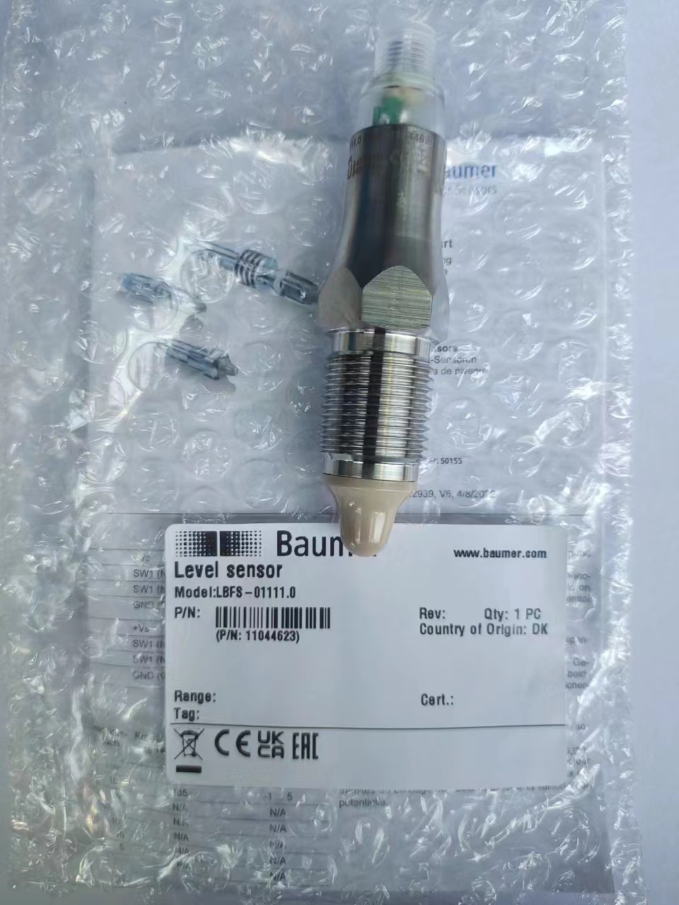 堡盟baumer液位开关LBFS-01111.0